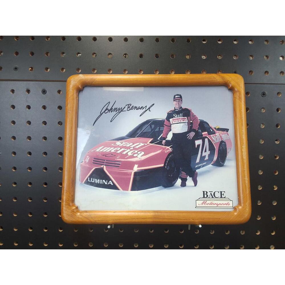 Signed Vintage Johnny Benson Jr. NASCAR Memorabilia